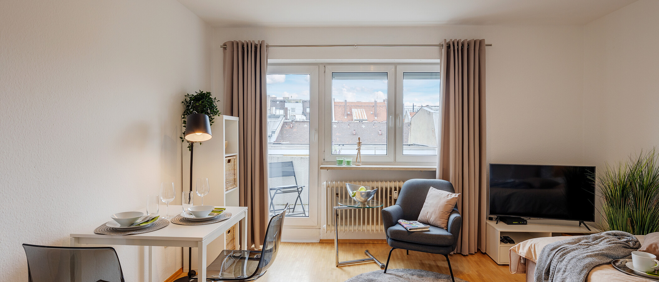 appartement München Glockenbachviertel 02 pièce à vivre 5936