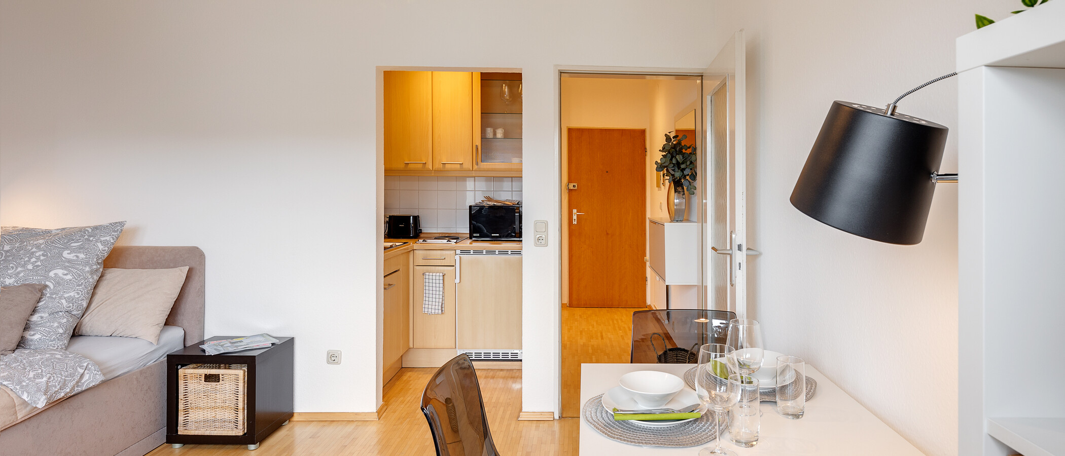 appartement München Glockenbachviertel 04 pièce à vivre 5936