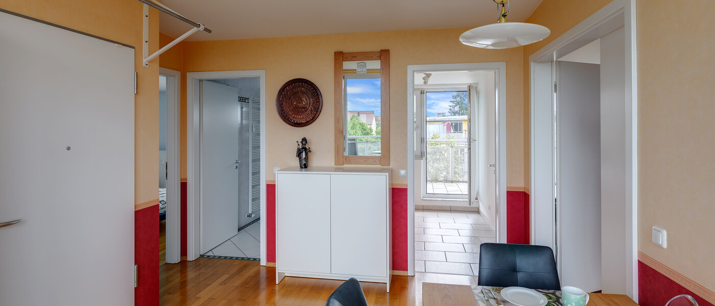 appartement avec terrasse sur le toit München Sendling-Westpark 01 entrée/couloir 5946