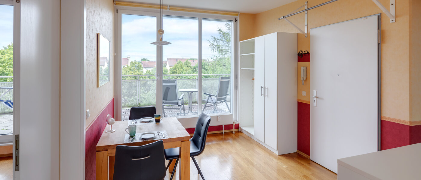 appartement avec terrasse sur le toit München Sendling-Westpark 02 entrée/couloir 5946