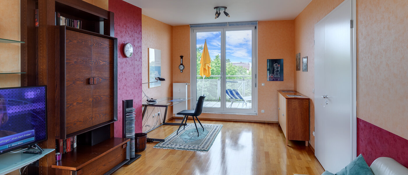 appartement avec terrasse sur le toit München Sendling-Westpark 02 pièce à vivre 5946