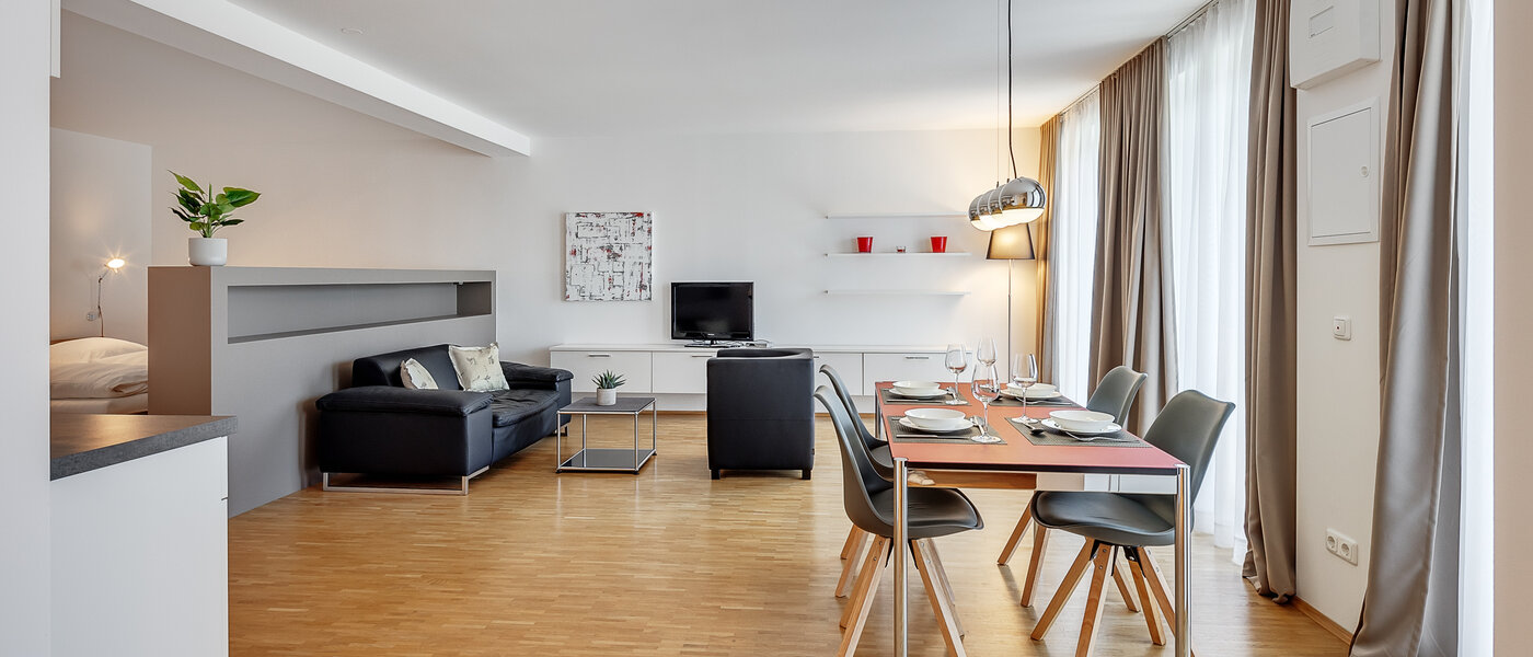 appartement München Großhadern 01 pièce à vivre 6001