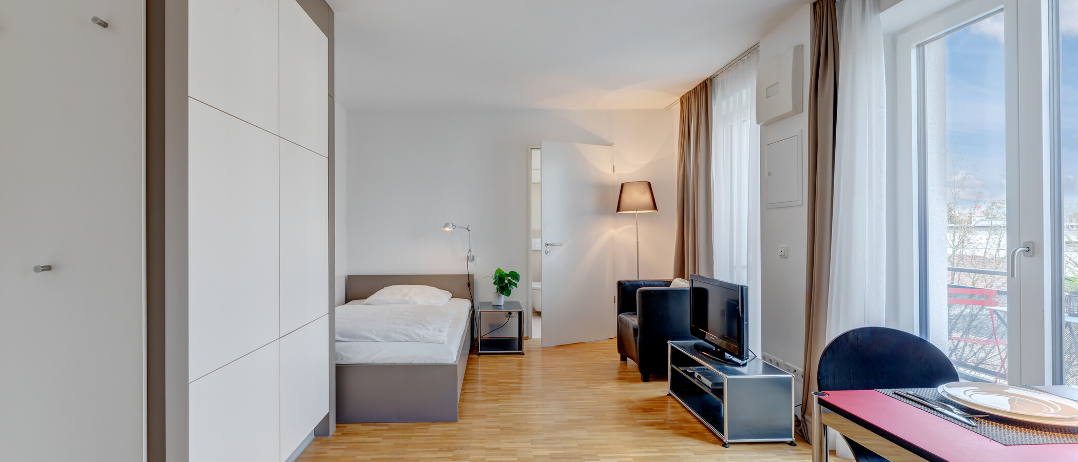 studio München Großhadern 02 pièce à vivre 6006