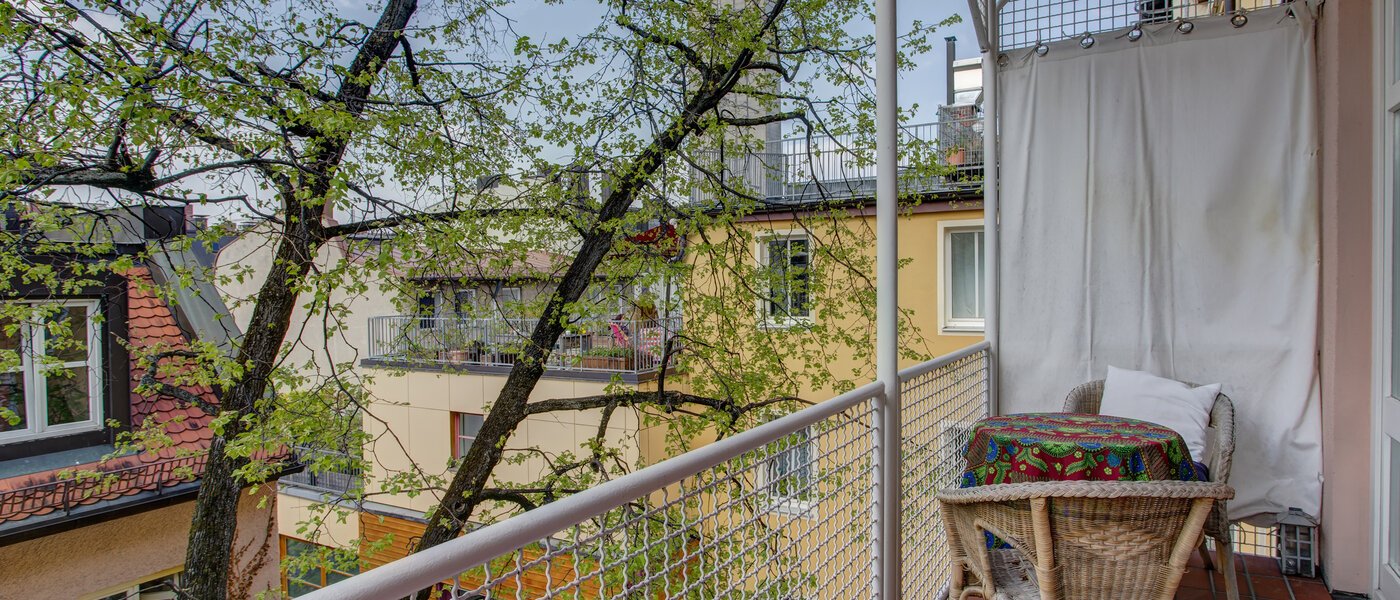 appartement München Maxvorstadt - Universitätsviertel 01 balcon 6047