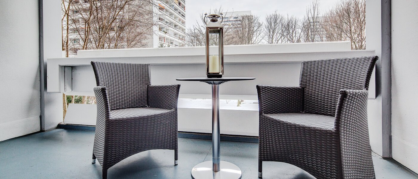 appartement München Arabellapark 01 balcon 6126