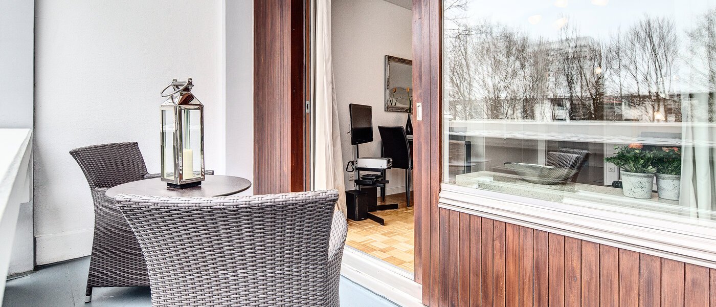 appartement München Arabellapark 02 balcon 6126