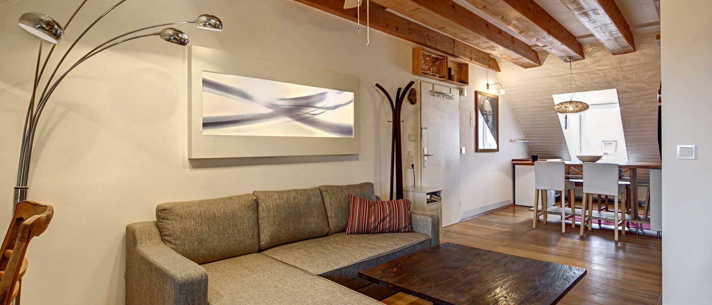 appartement style maisonnette München Neuhausen 01 salon 6179