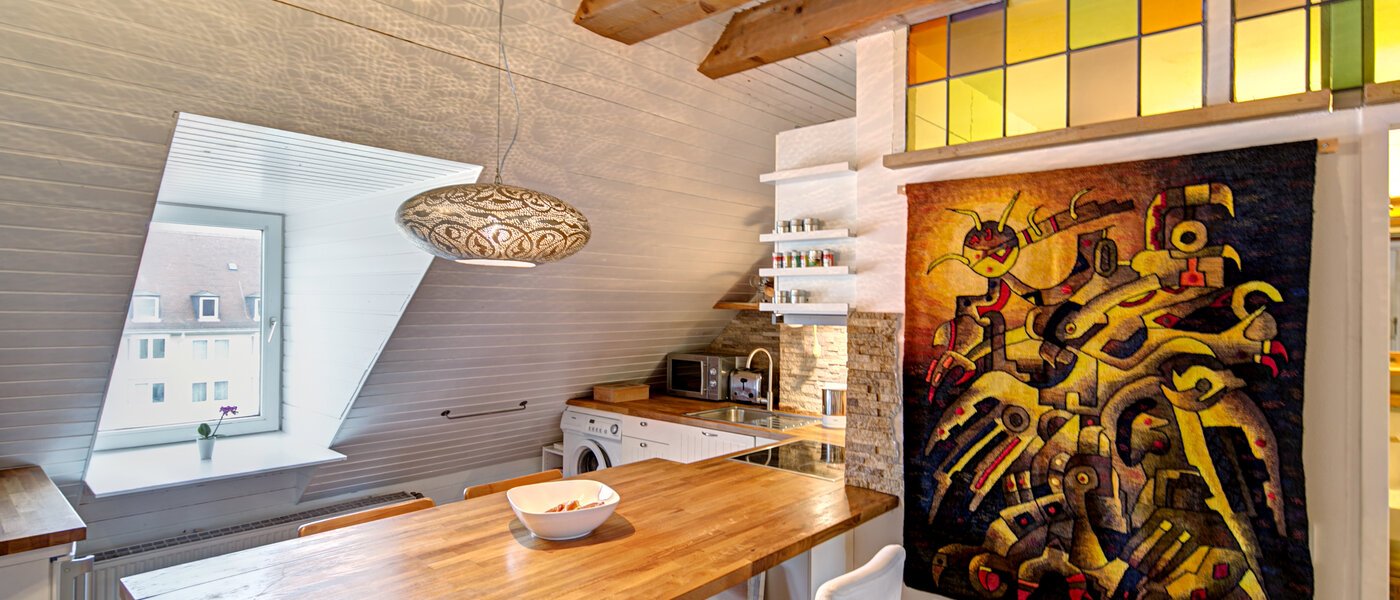 appartement style maisonnette München Neuhausen 01 cuisine 6179