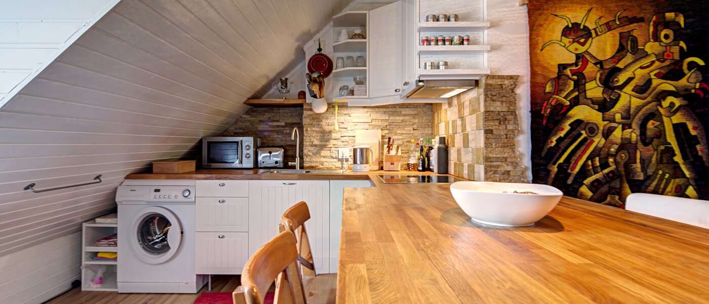 appartement style maisonnette München Neuhausen 02 cuisine 6179