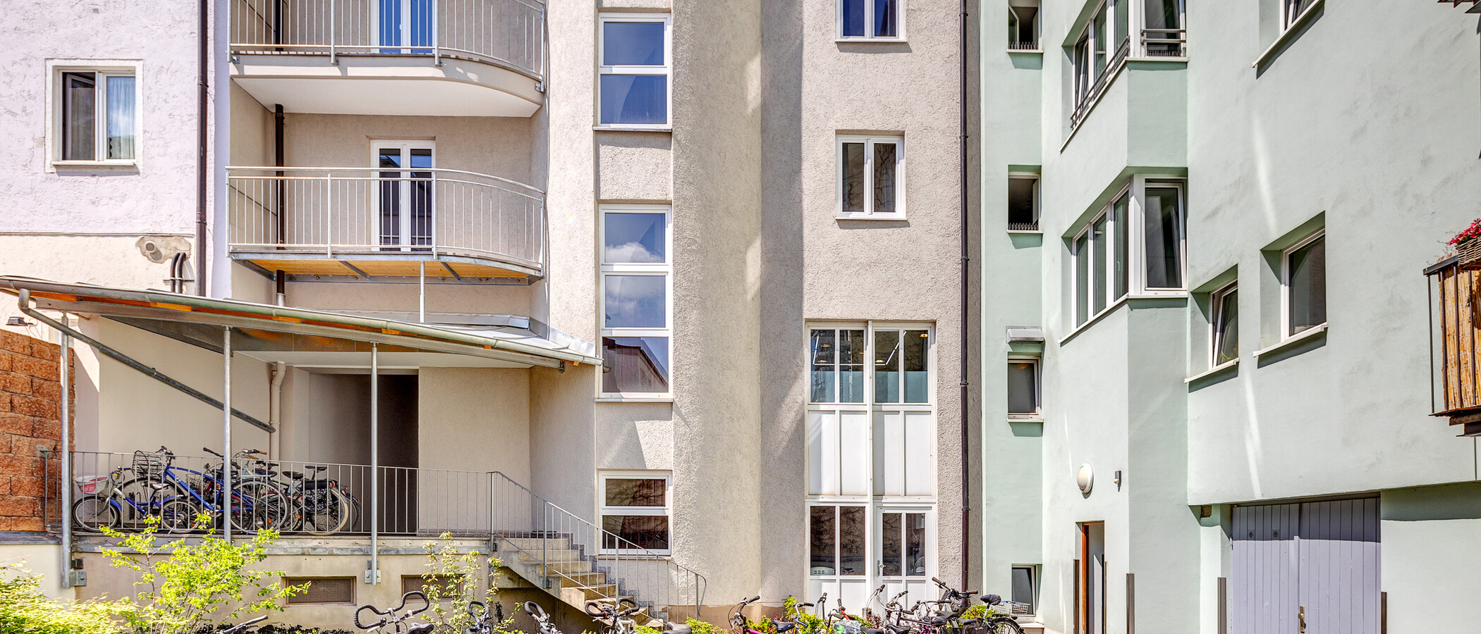 appartement München Maxvorstadt - Westen 01 cour intérieure 6196
