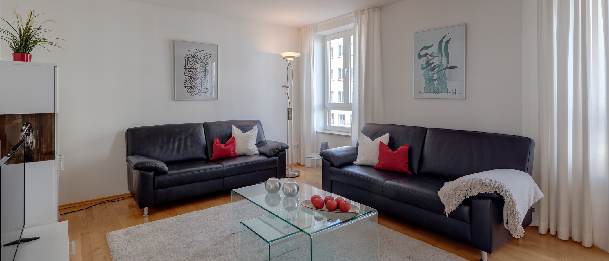 appartement München Maxvorstadt - Westen 01 pièce à vivre 6196