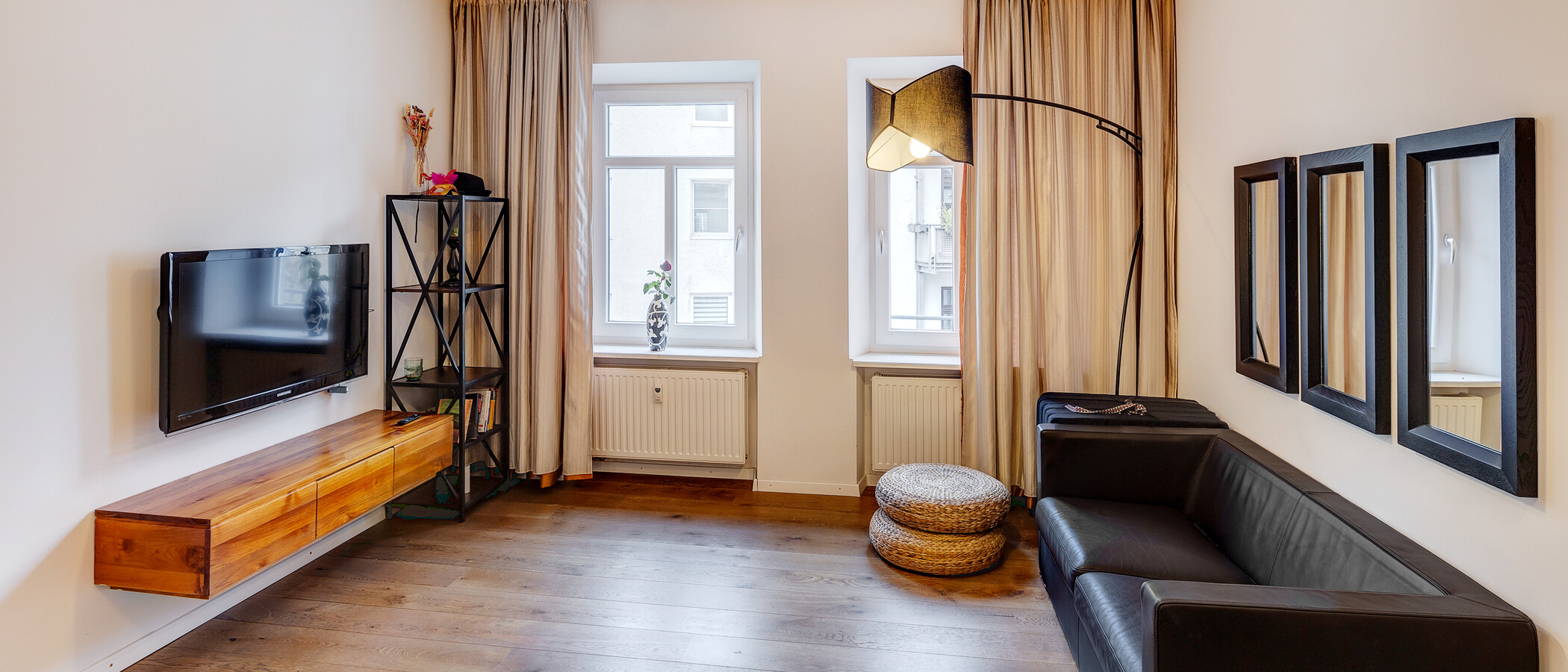 appartement München Glockenbachviertel 01 pièce à vivre 6366