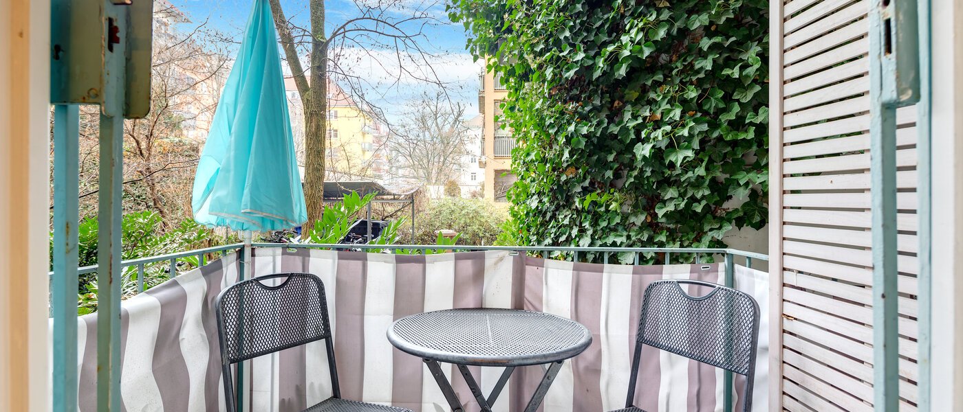 appartement München Maxvorstadt - Universitätsviertel 01 balcon 6407