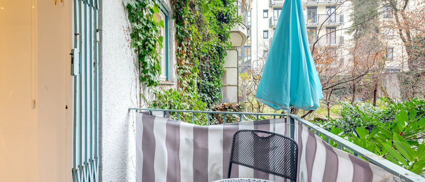 appartement München Maxvorstadt - Universitätsviertel 02 balcon 6407