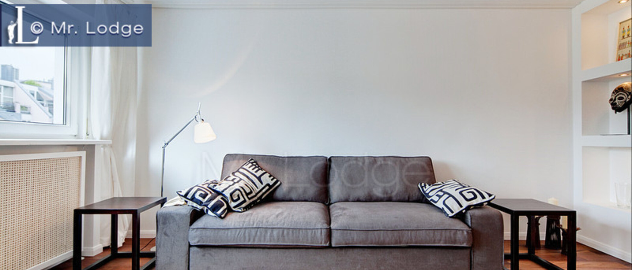 appartement avec terrasse sur le toit München Neuhausen 03 salon 6439