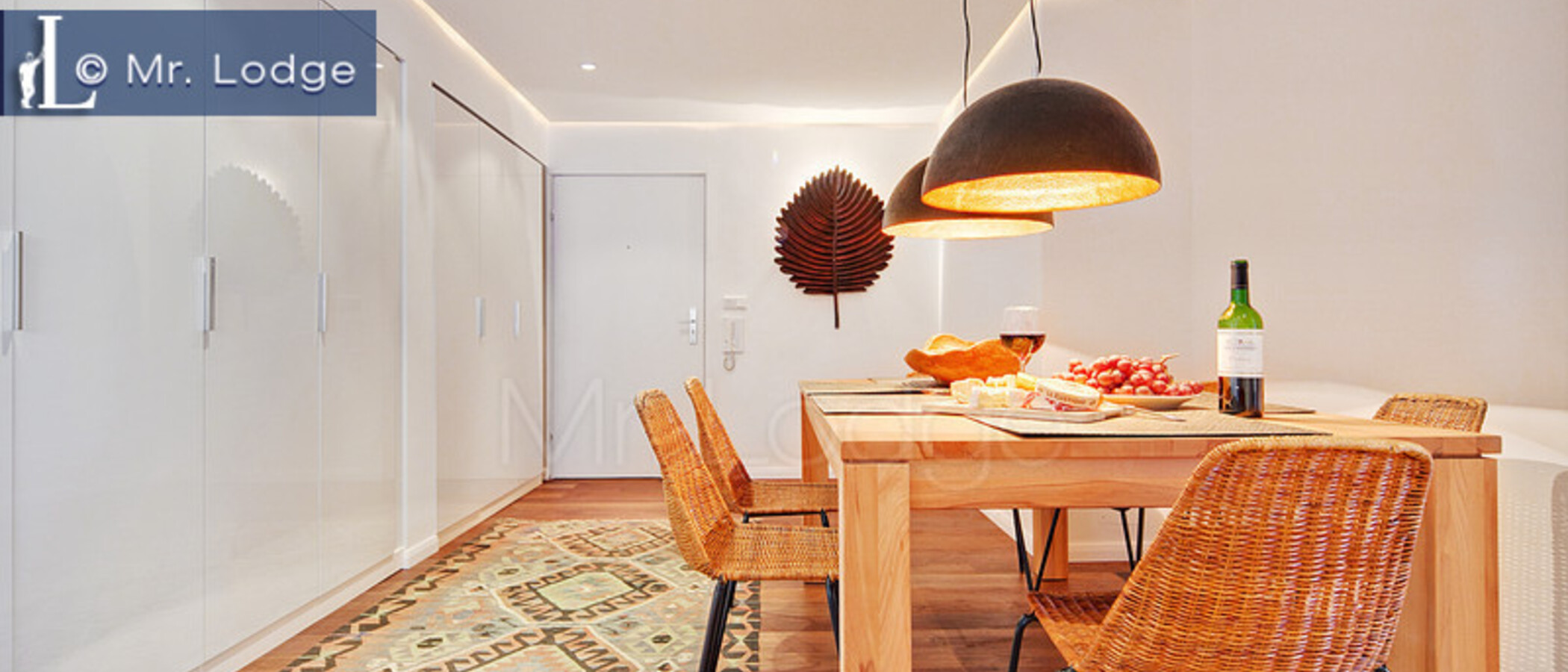 appartement avec terrasse sur le toit München Neuhausen 02 salle à manger 6439