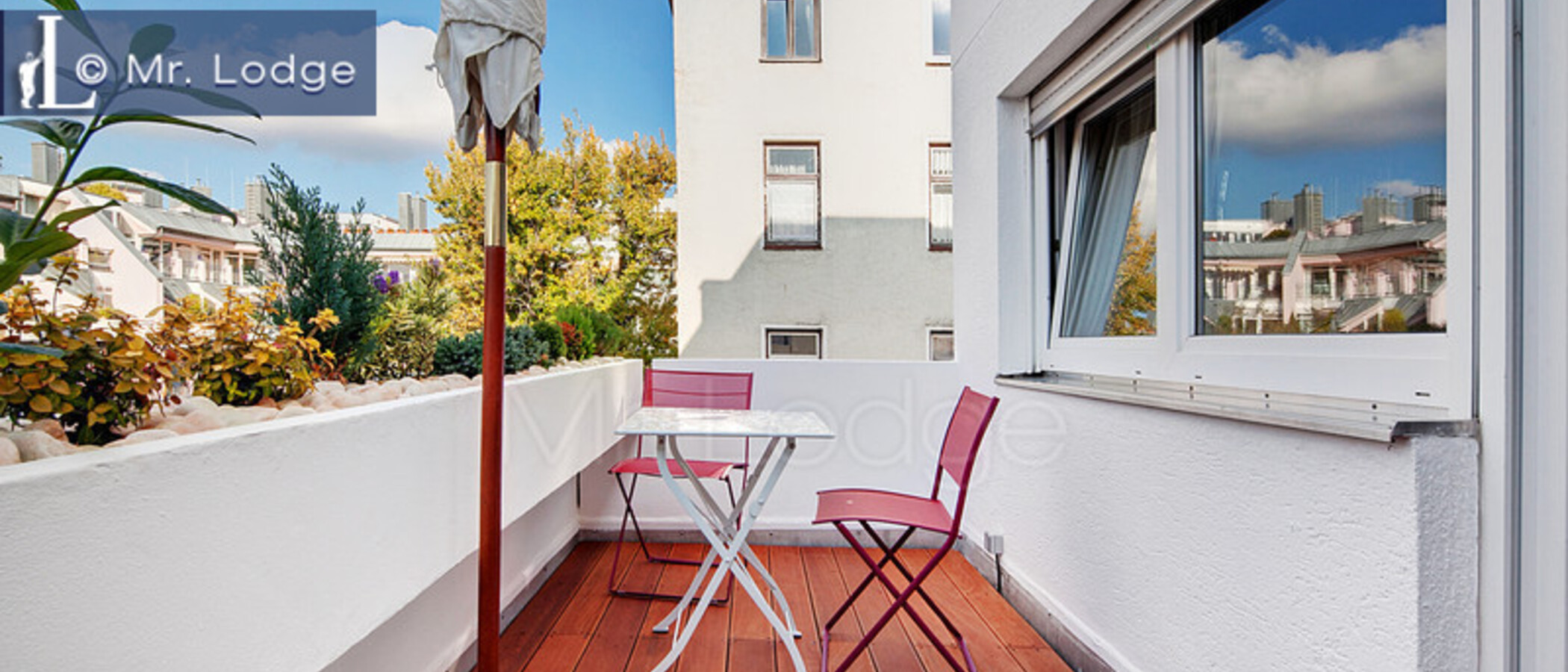 appartement avec terrasse sur le toit München Neuhausen 01 terrasse 6439