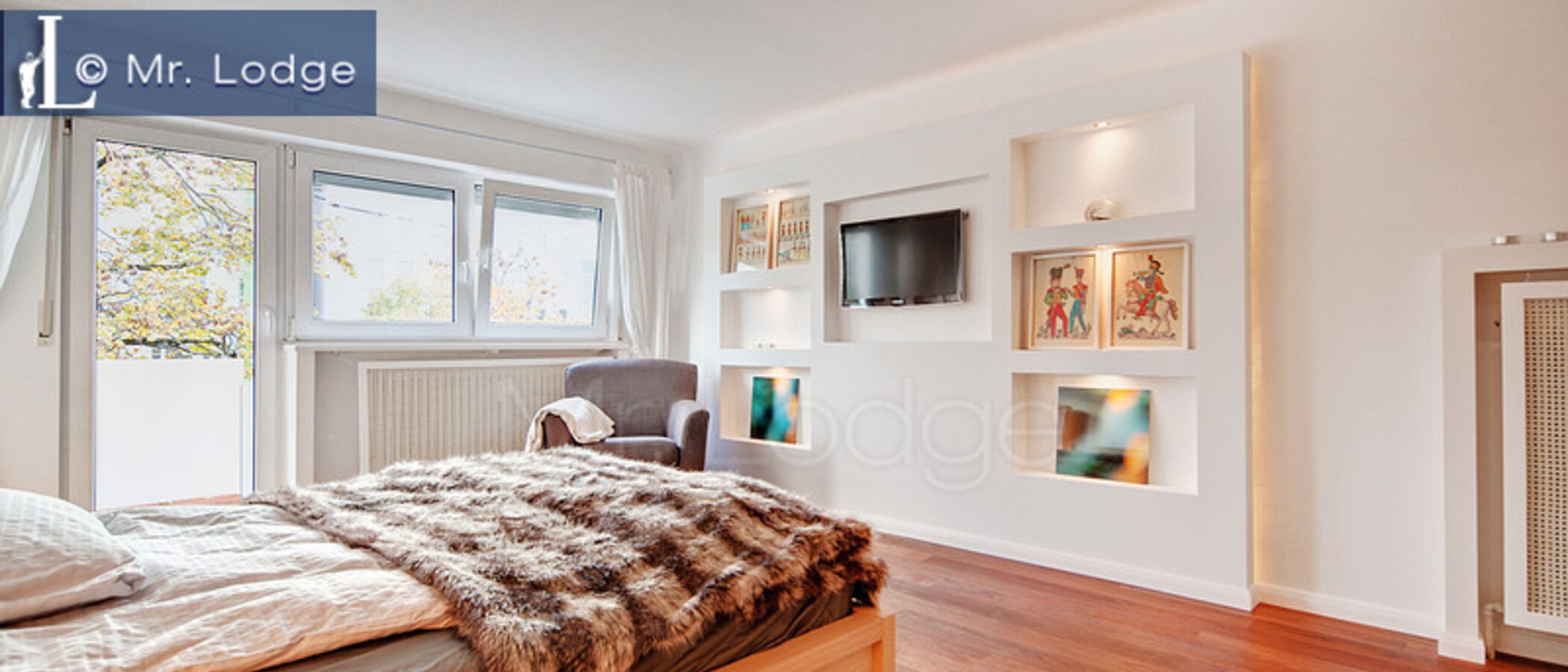 appartement avec terrasse sur le toit München Neuhausen 02 dormir 6439