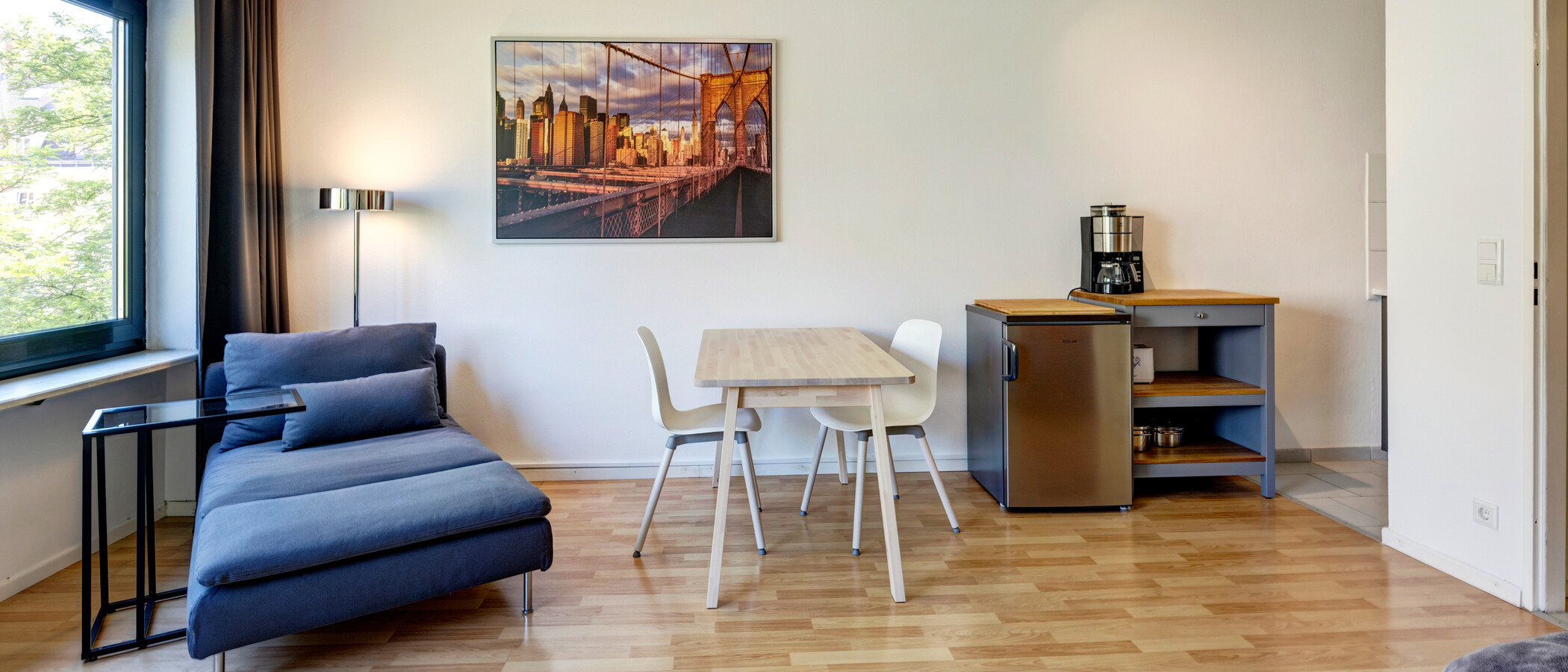 appartement München Neuhausen 01 pièce à vivre 6444