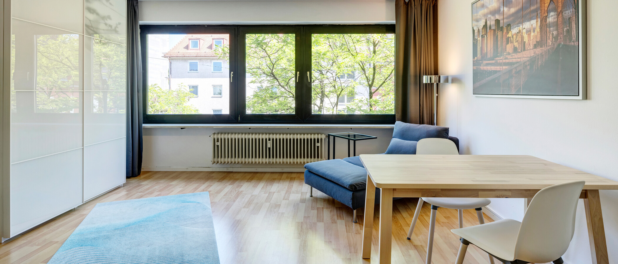 appartement München Neuhausen 02 pièce à vivre 6444