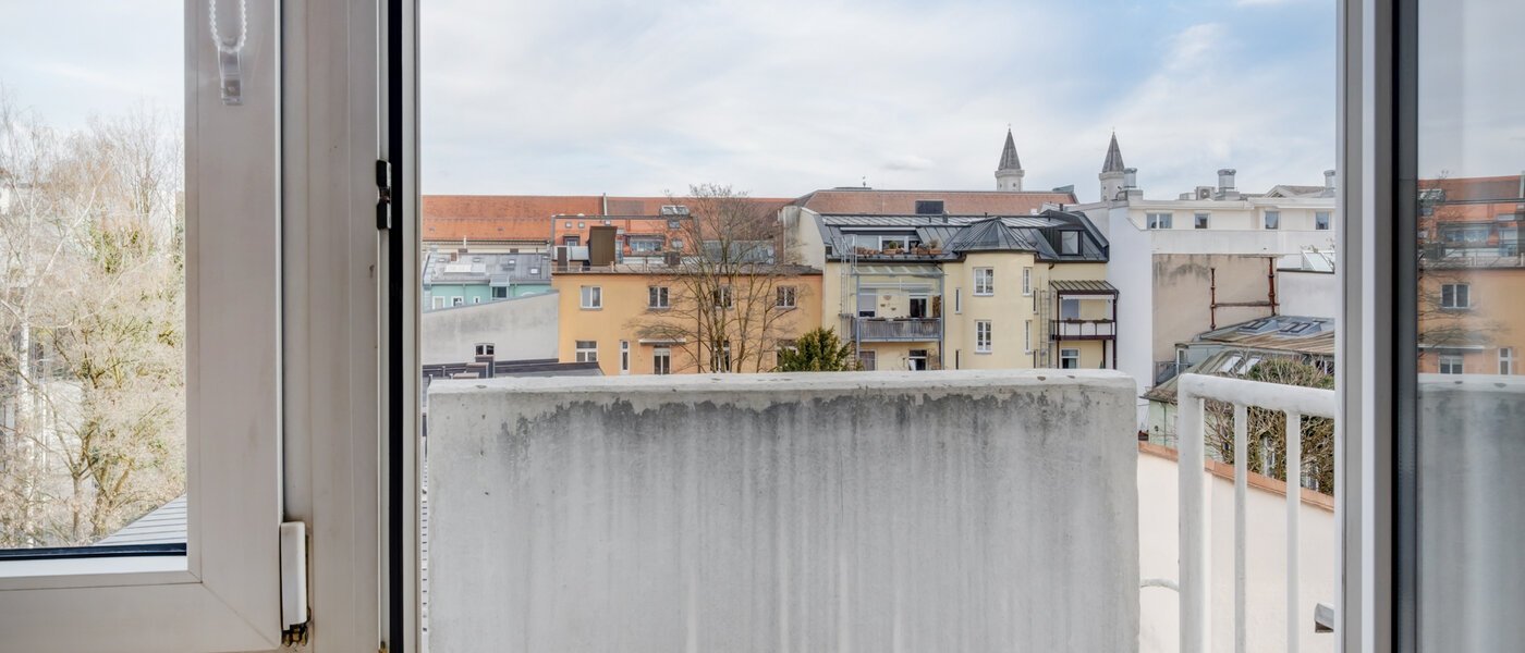 studio München Maxvorstadt - Universitätsviertel 01 balcon 6456