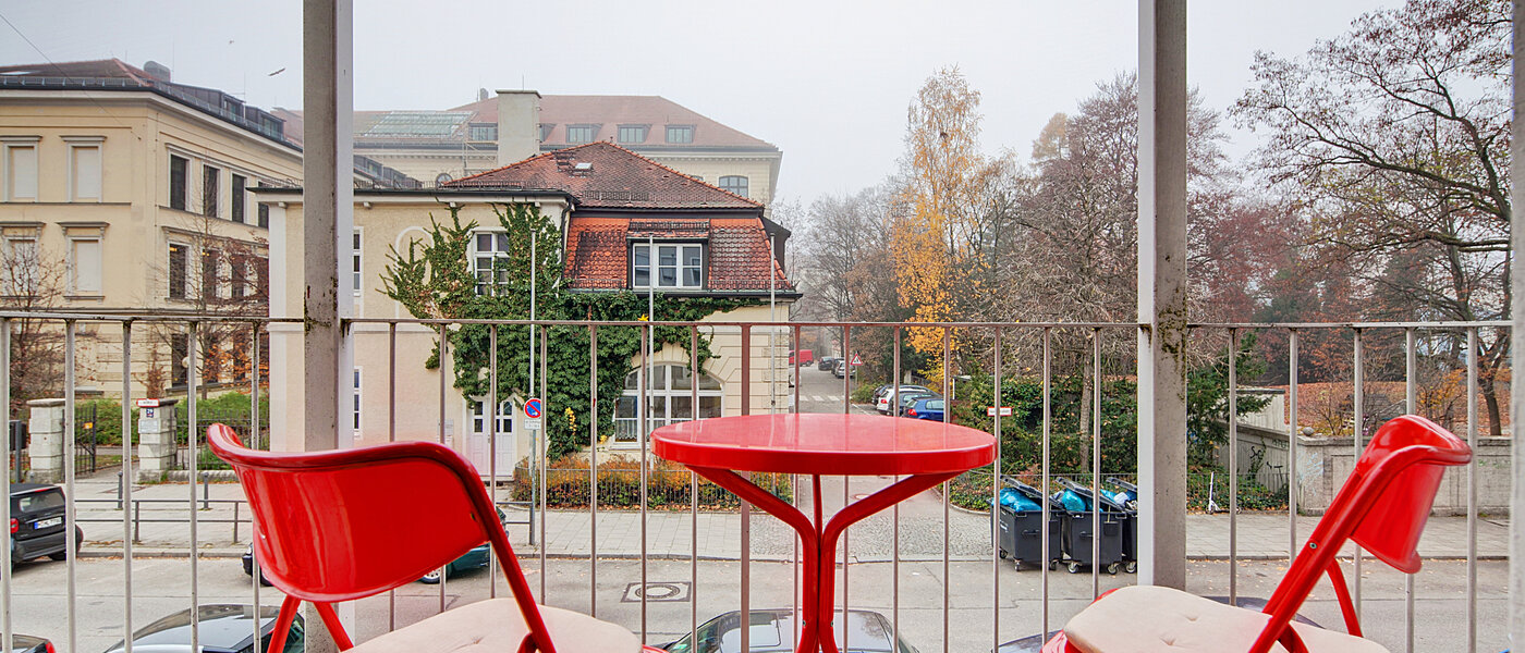 appartement München Schwabing (links der Leopoldstraße) 01 balcon 6480