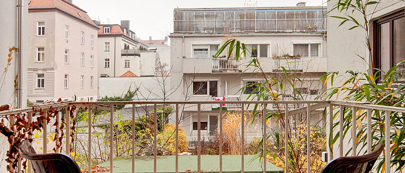 appartement München Schwabing (links der Leopoldstraße) 02 2e balcon 6480