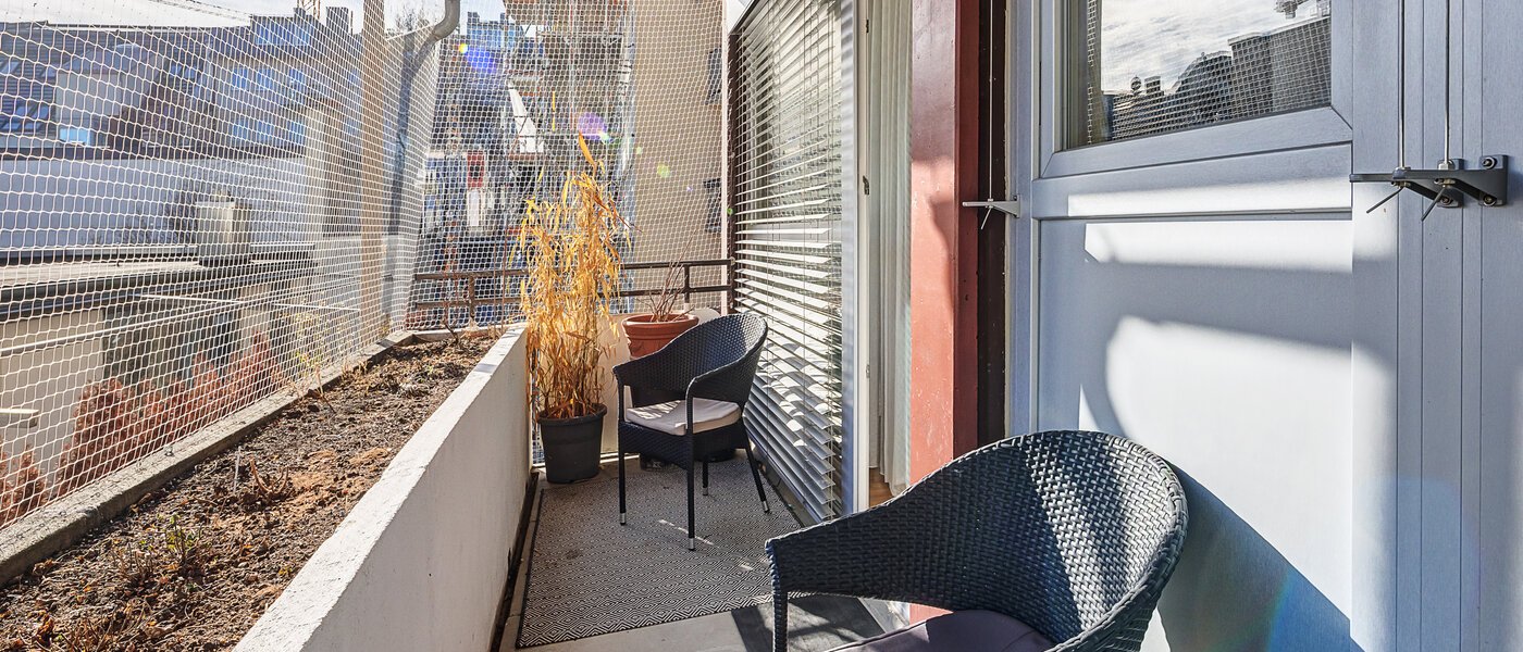 appartement München Maxvorstadt - Universitätsviertel 02 balcon 6485