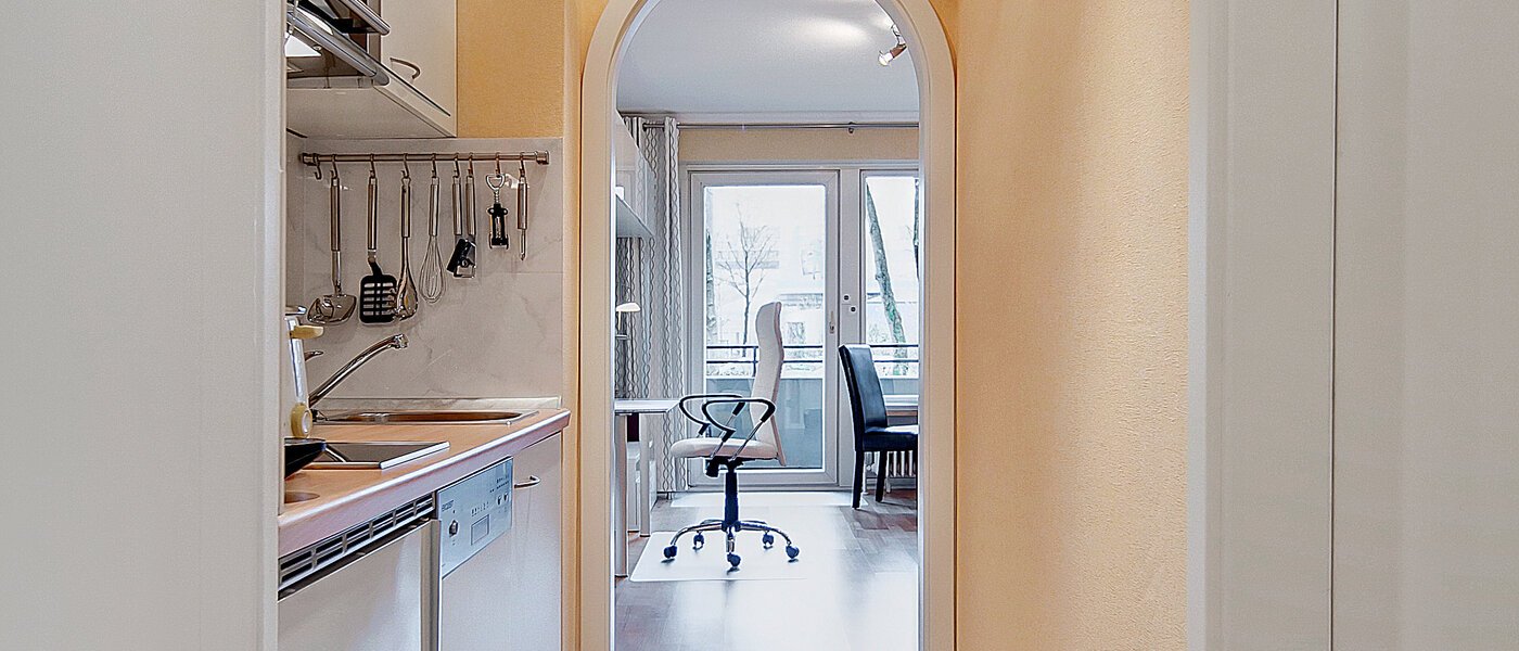 appartement München Milbertshofen 01 entrée/couloir 6551