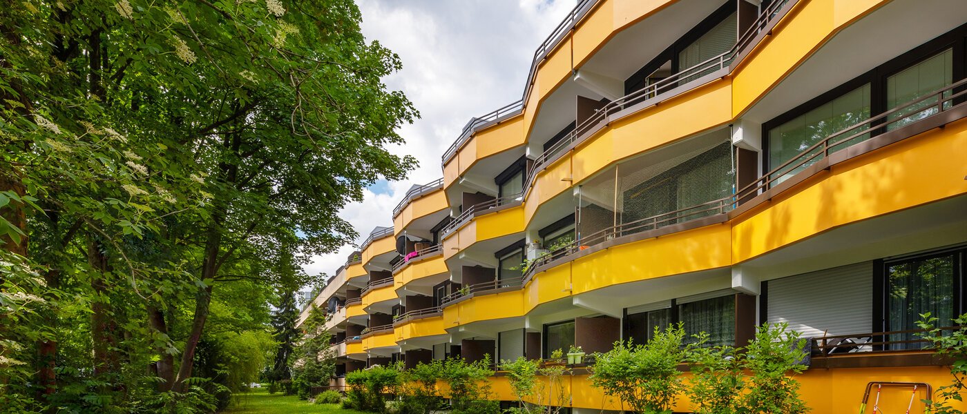 appartement München Milbertshofen 02 jardin commun 6551