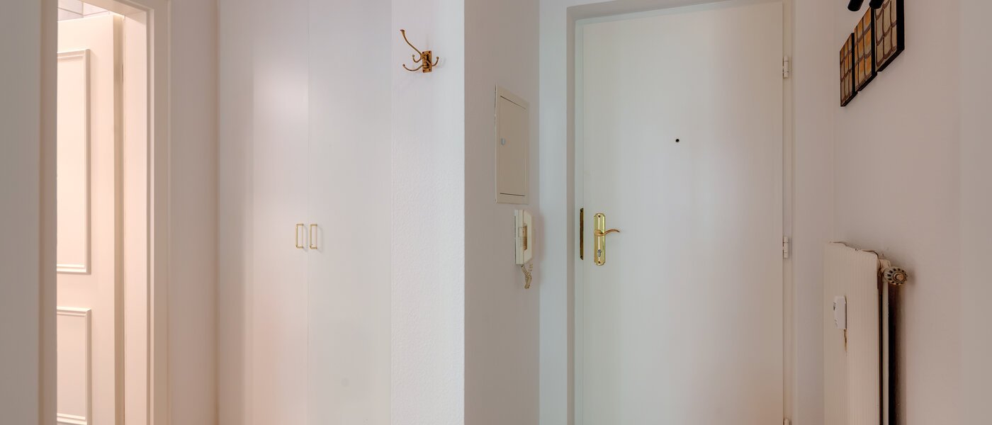 appartement avec jardin München Neuhausen 04 entrée/couloir 6555