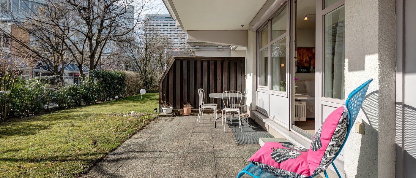 appartement München Arabellapark 02 terrasse 6561