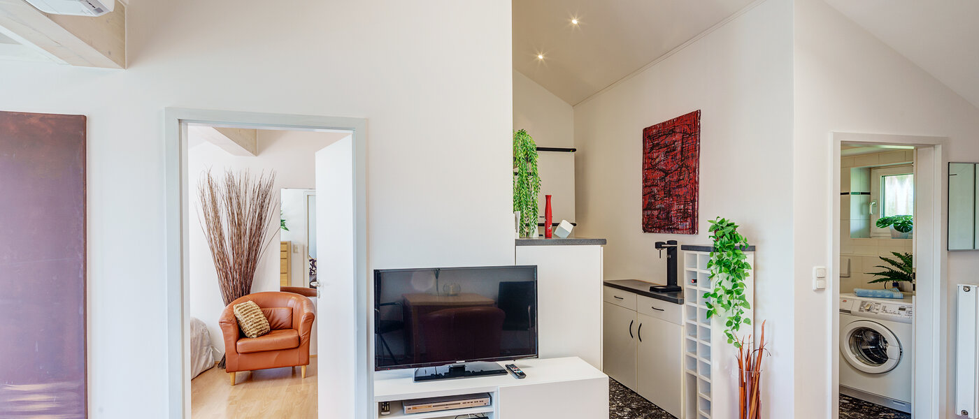 appartement sous les toits München Giesing 05 pièce à vivre 6583