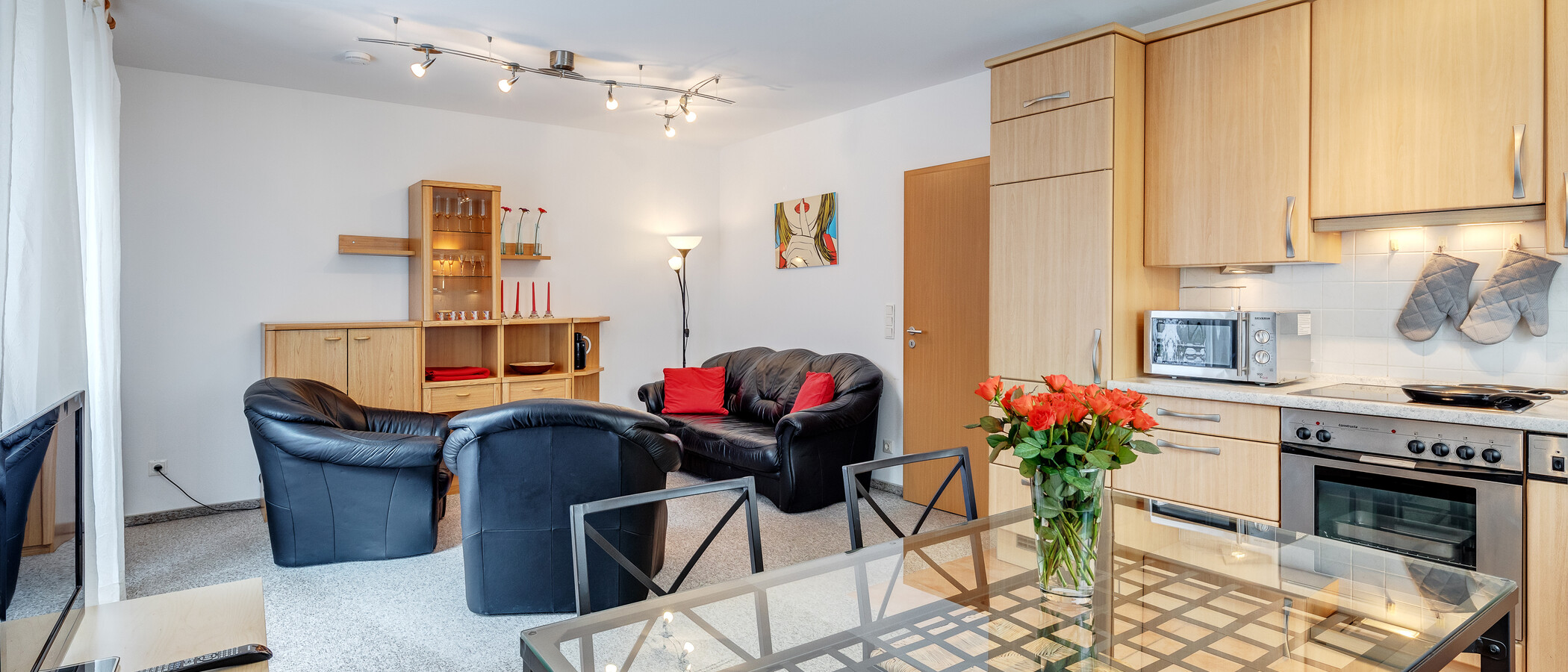 appartement München Obermenzing 01 pièce à vivre 6621