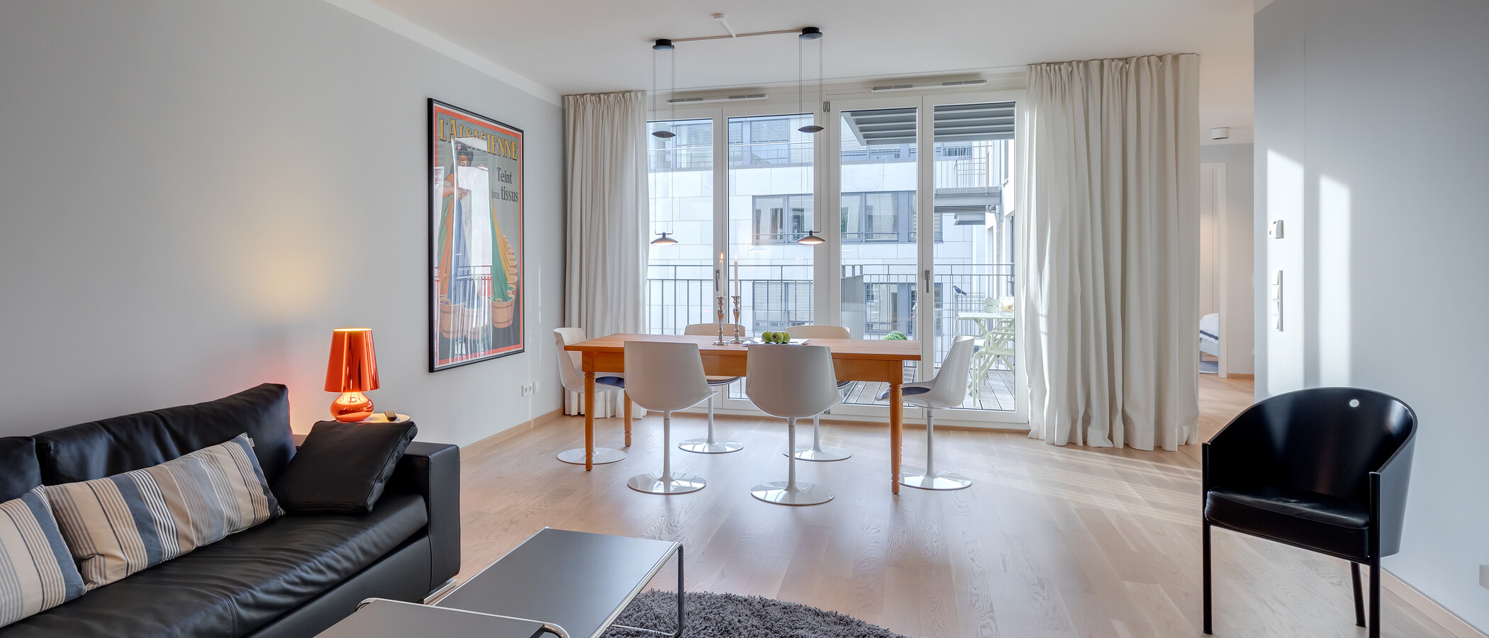 appartement München Maxvorstadt 02 pièce à vivre 6679