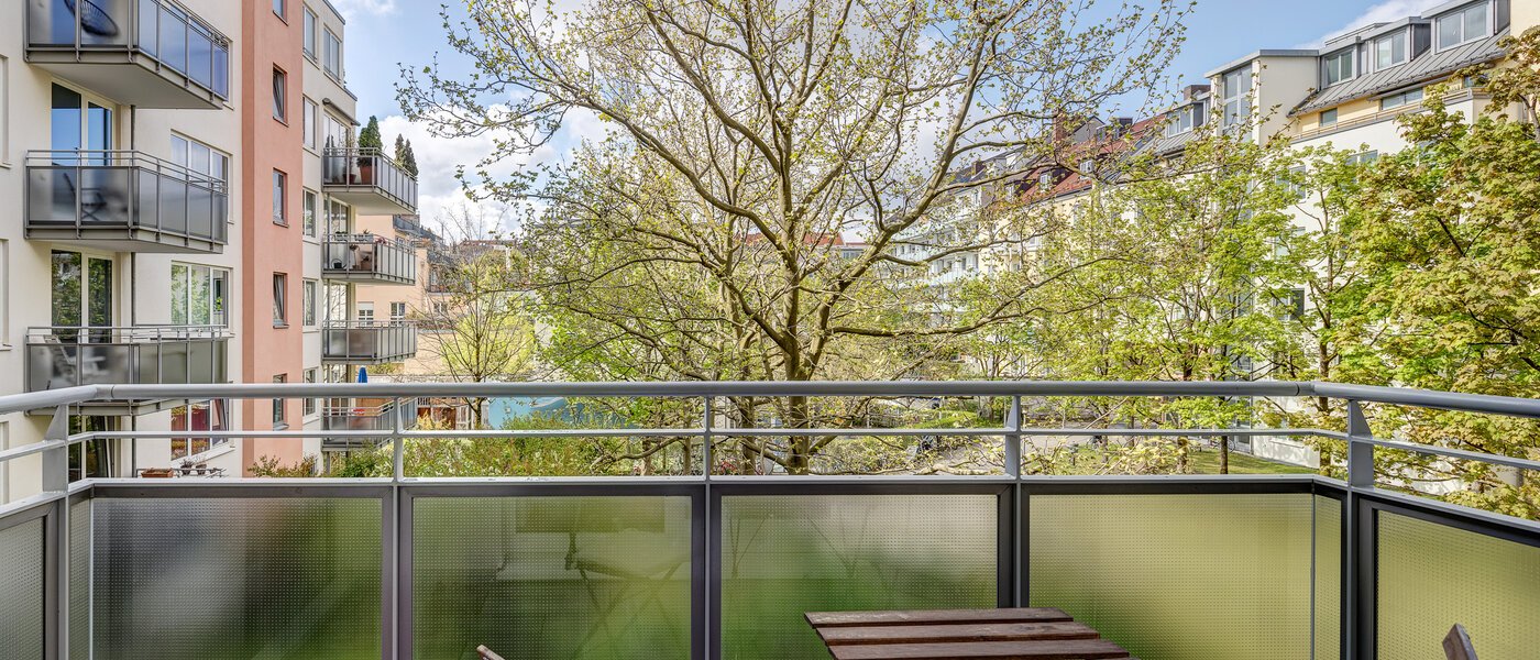 appartement München Maxvorstadt - Universitätsviertel 02 balcon 6719