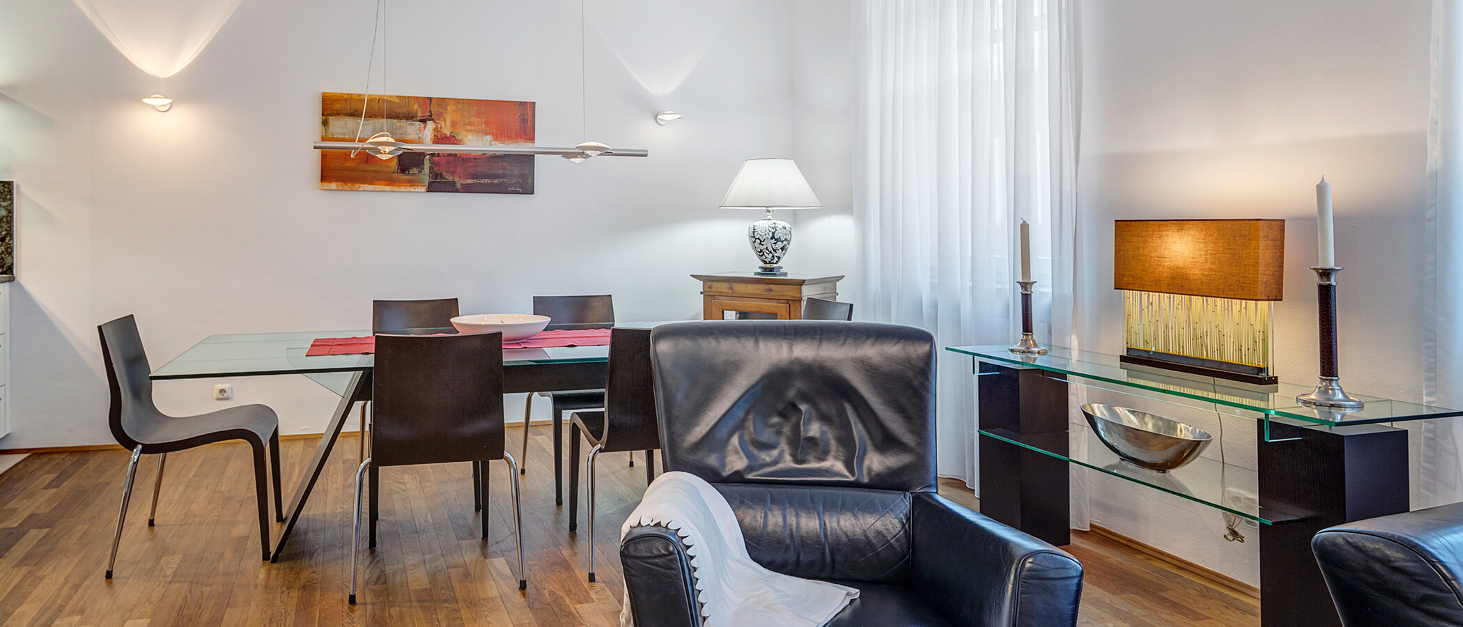 appartement München Lehel 02 pièce à vivre 6859