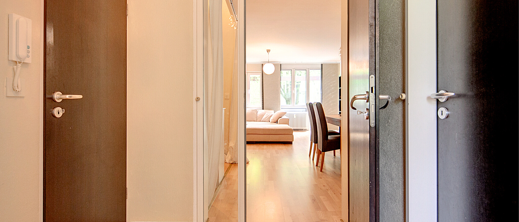 appartement München Bogenhausen 01 entrée/couloir 6872