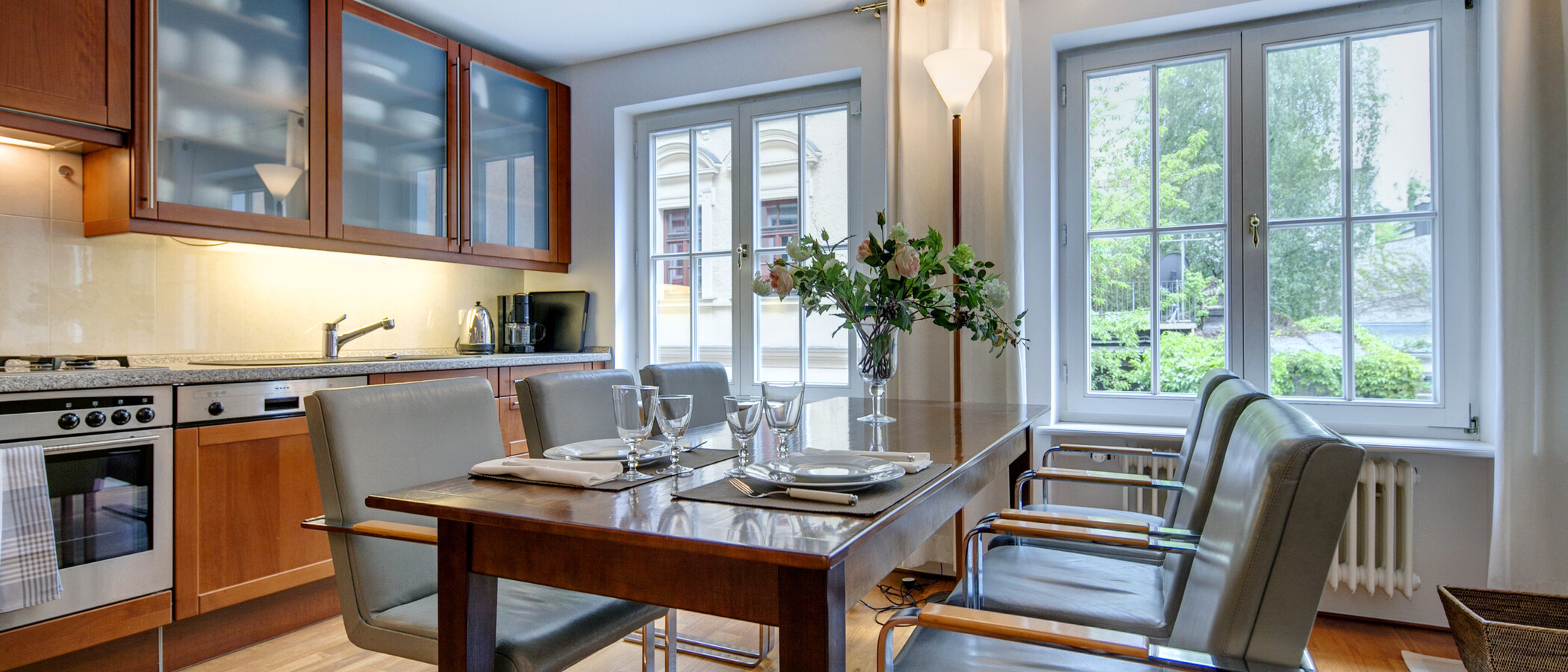 appartement style maisonnette München Schwabing (rechts der Leopoldstraße) 02 cuisine 6884