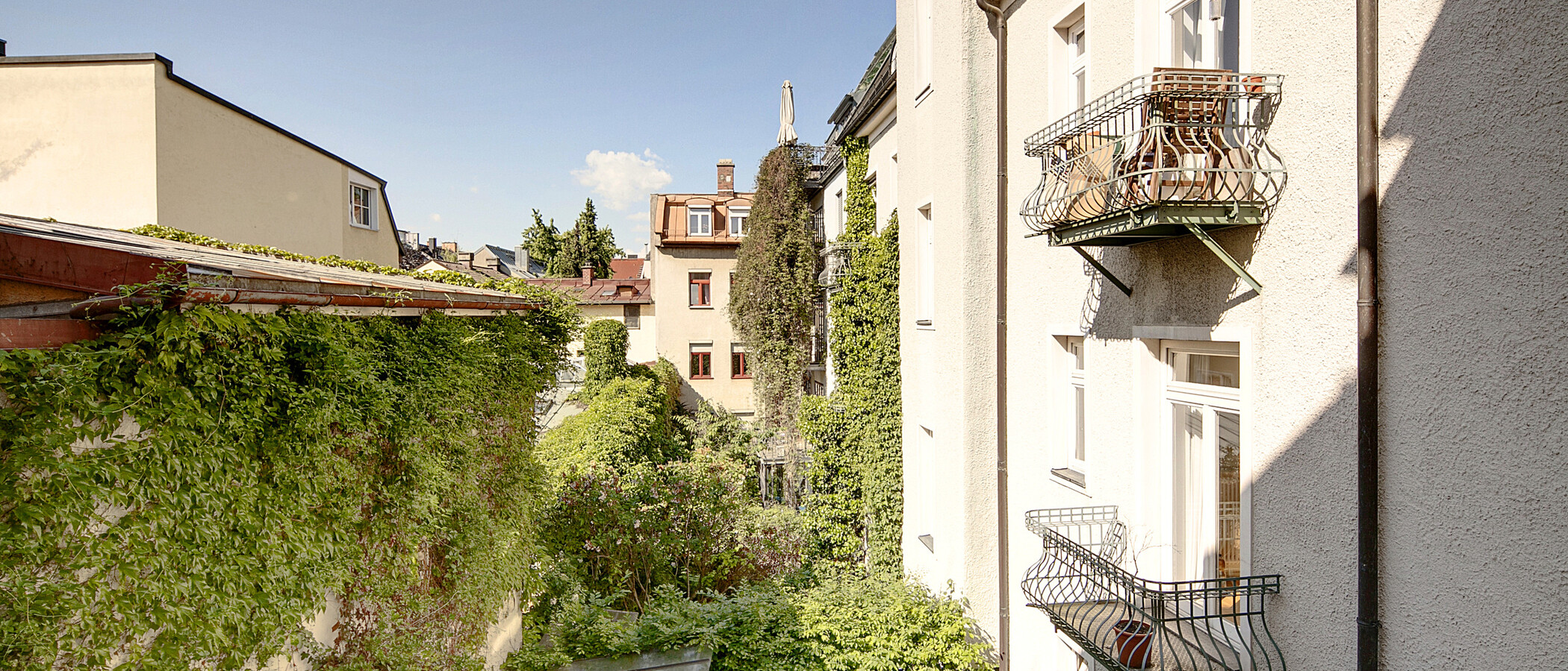 appartement style maisonnette München Schwabing (rechts der Leopoldstraße) 04 vue 6884