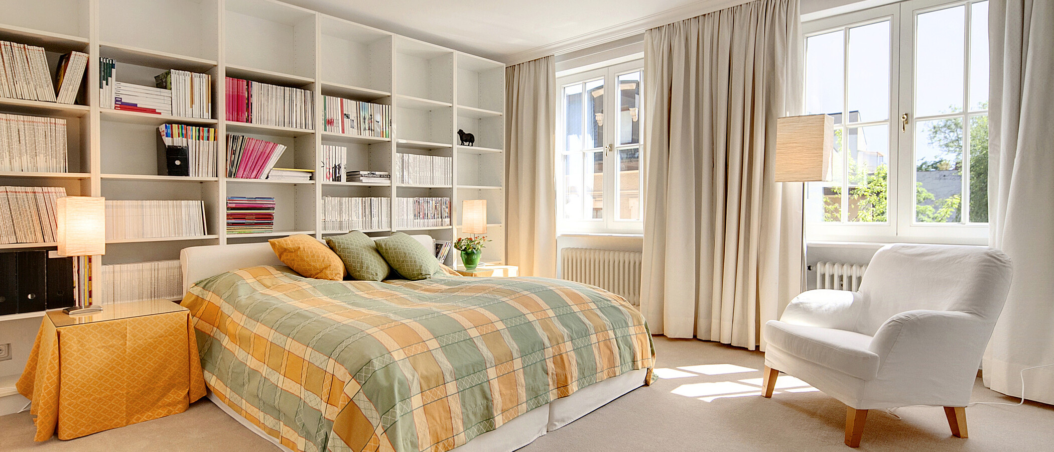 appartement style maisonnette München Schwabing (rechts der Leopoldstraße) 01 2ème ch. à coucher 6884