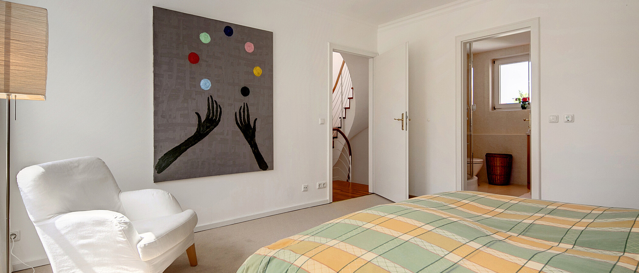 appartement style maisonnette München Schwabing (rechts der Leopoldstraße) 03 2ème ch. à coucher 6884