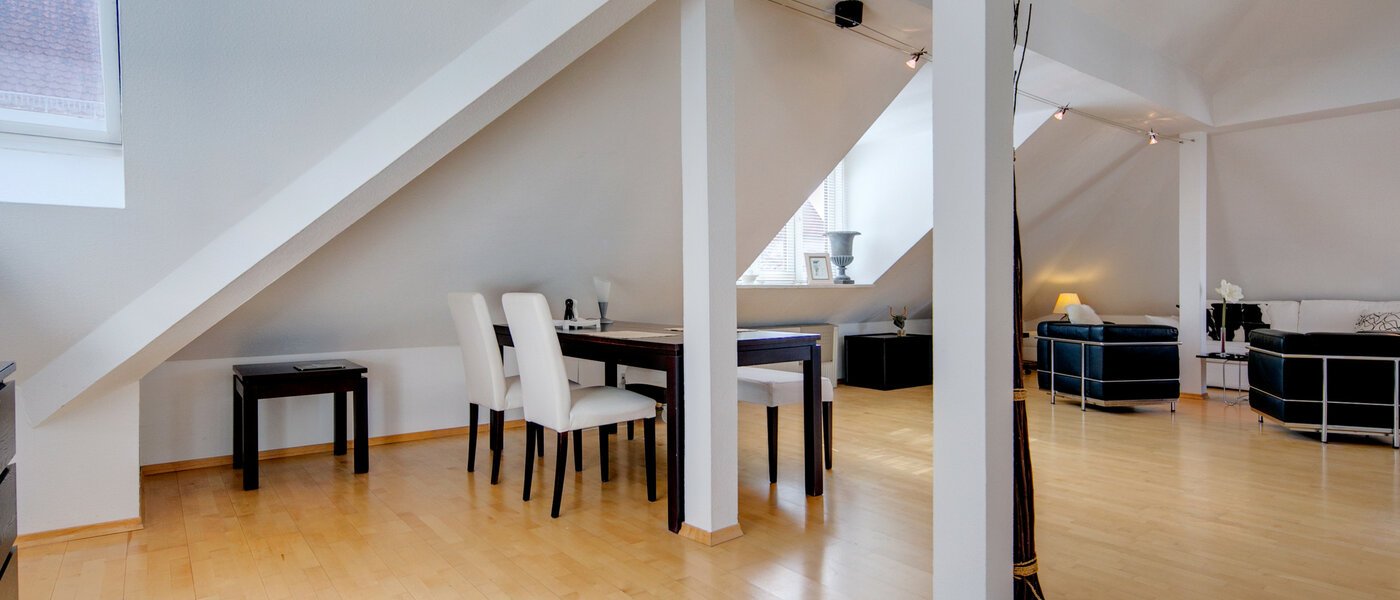appartement avec mezzanine München Nymphenburg 04 pièce à vivre 69