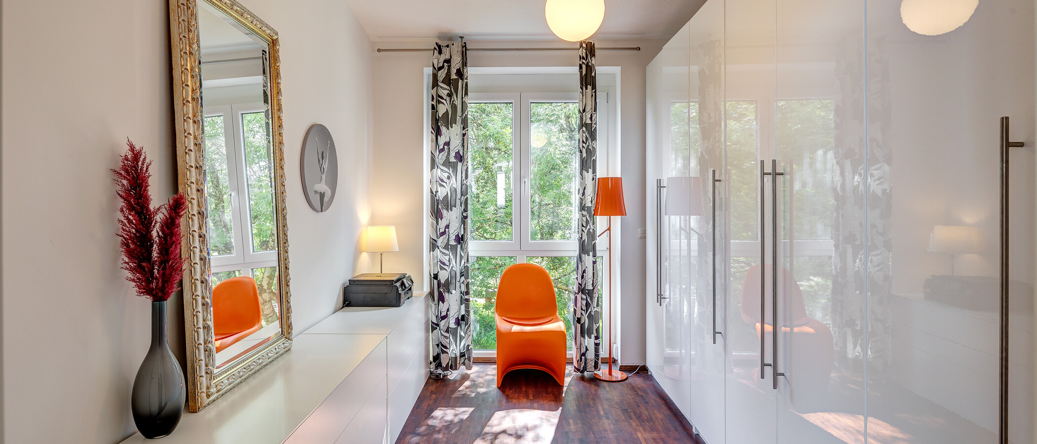 appartement avec terrasse sur le toit München Fasanerie 01 dressing 6919