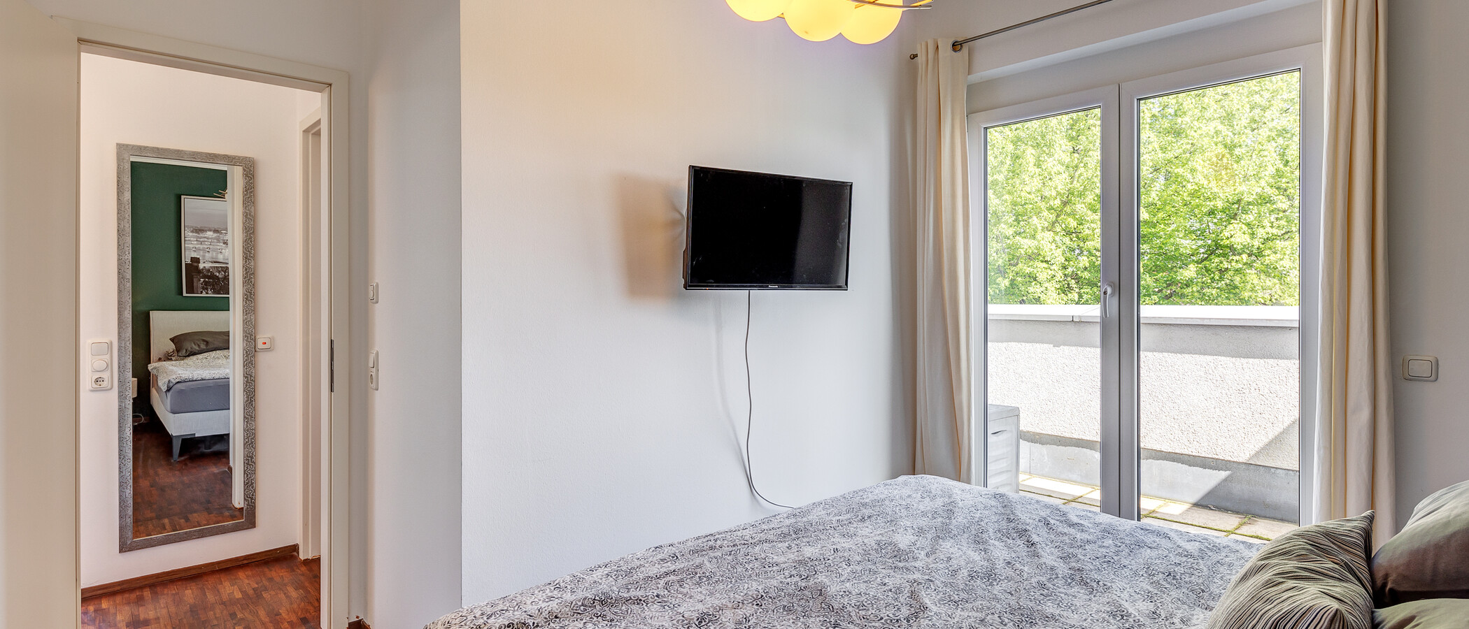 appartement avec terrasse sur le toit München Fasanerie 02 chambre 6919