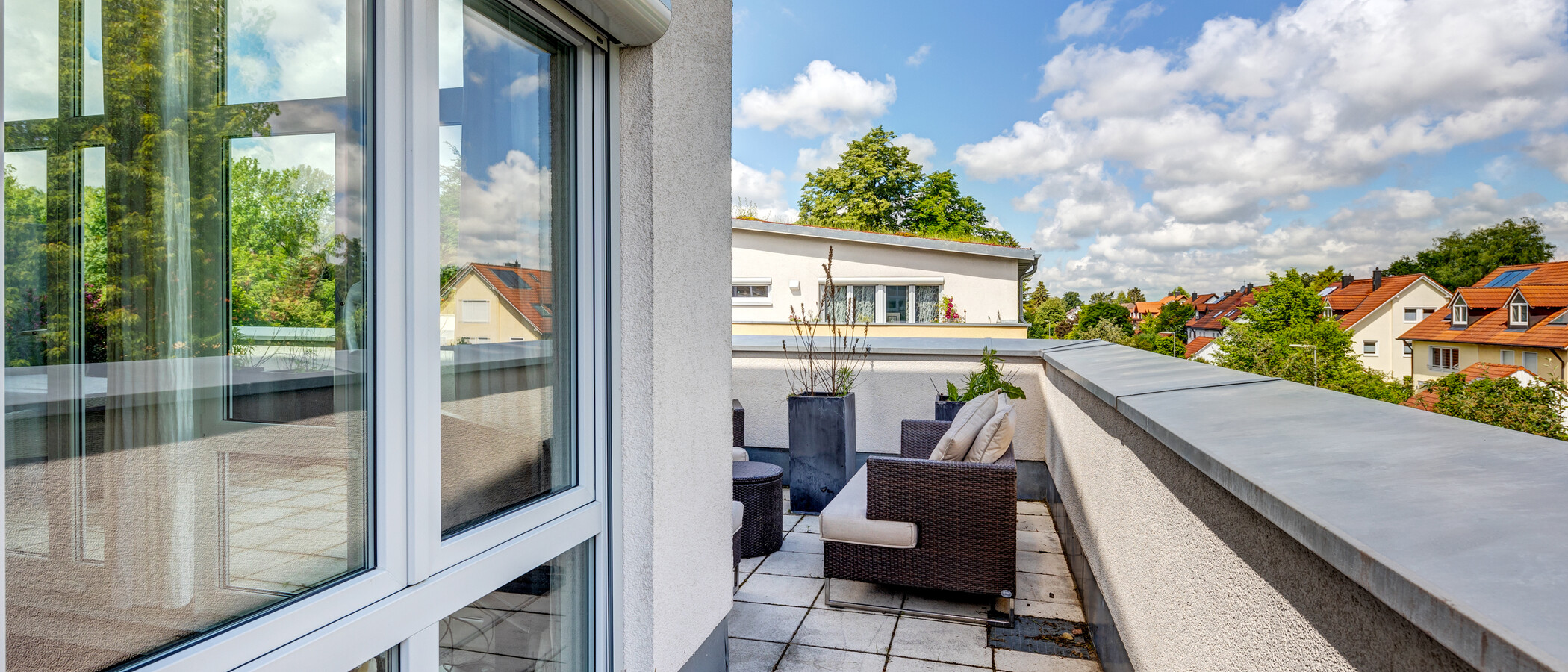 appartement avec terrasse sur le toit München Fasanerie 03 terrasse sur le toit 6919