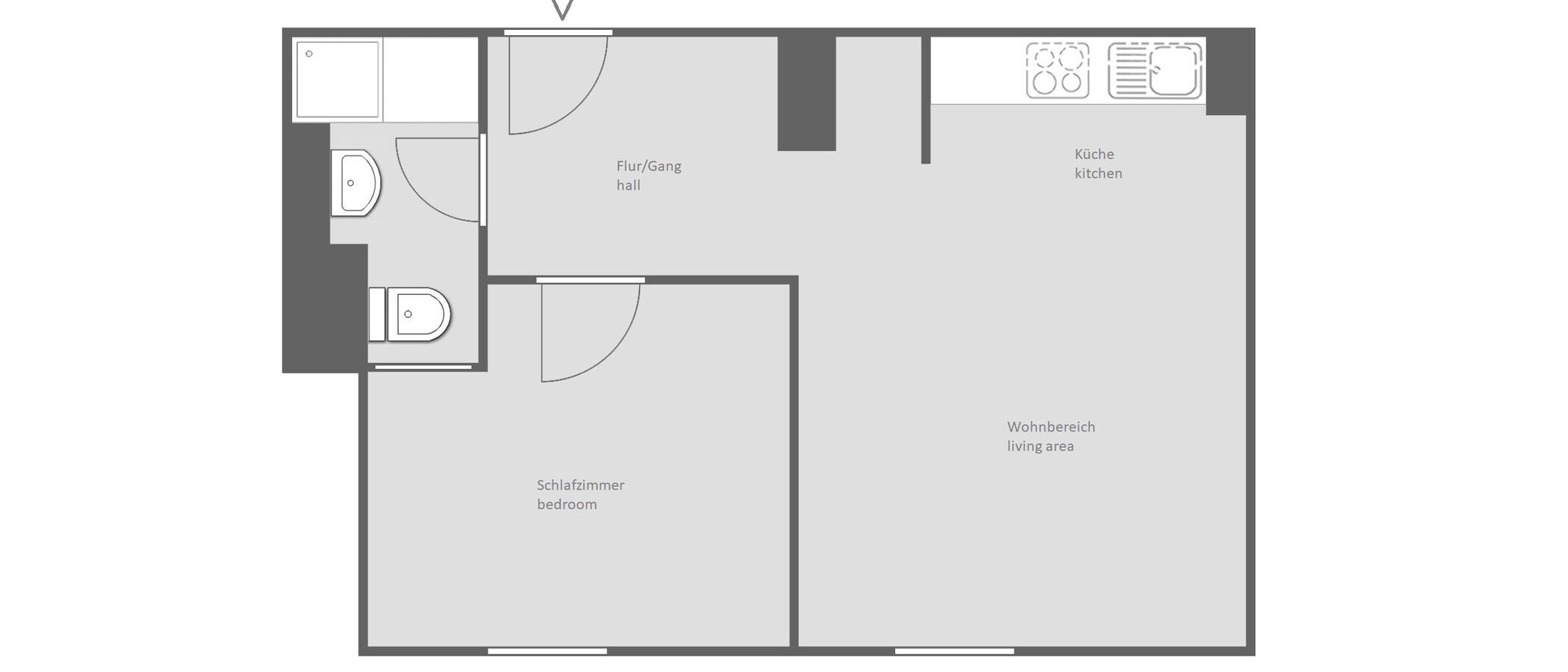 appartement München Haidhausen 01 plan d'étage 6958