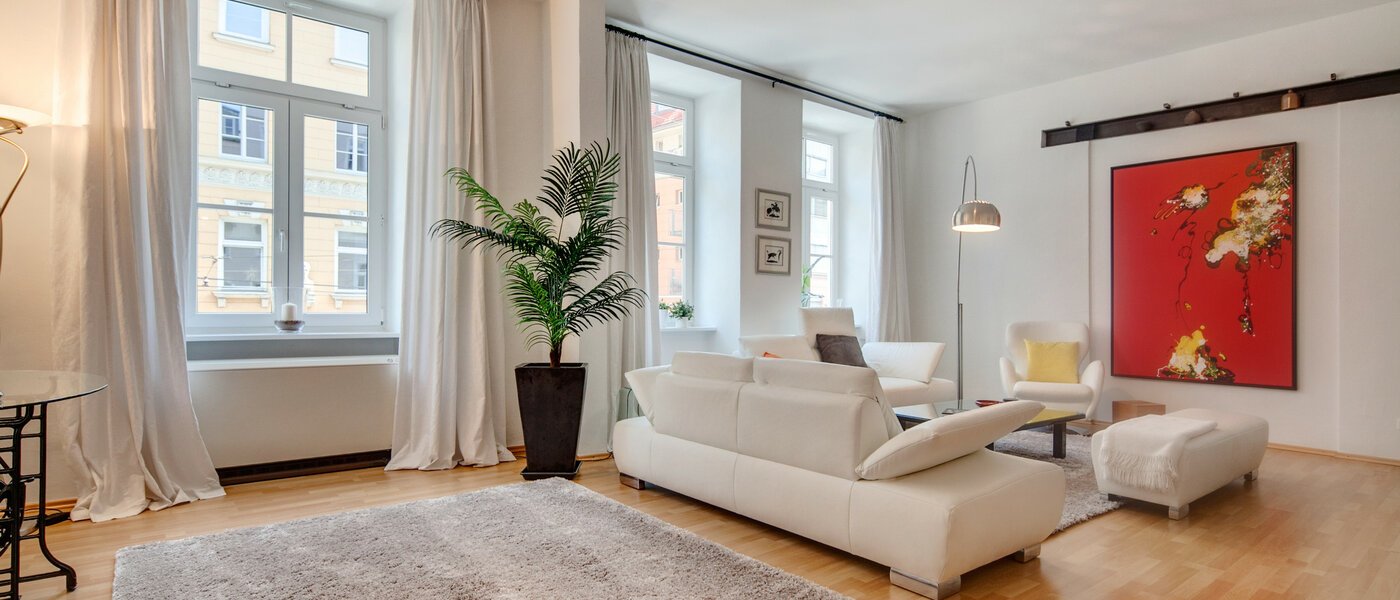 appartement München Glockenbachviertel 03 salon 6991