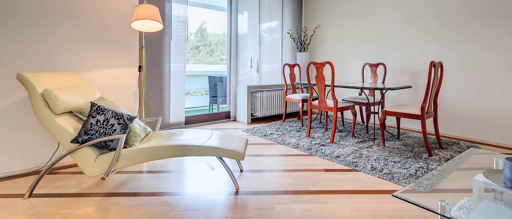 appartement München Arabellapark 03 salon 7141