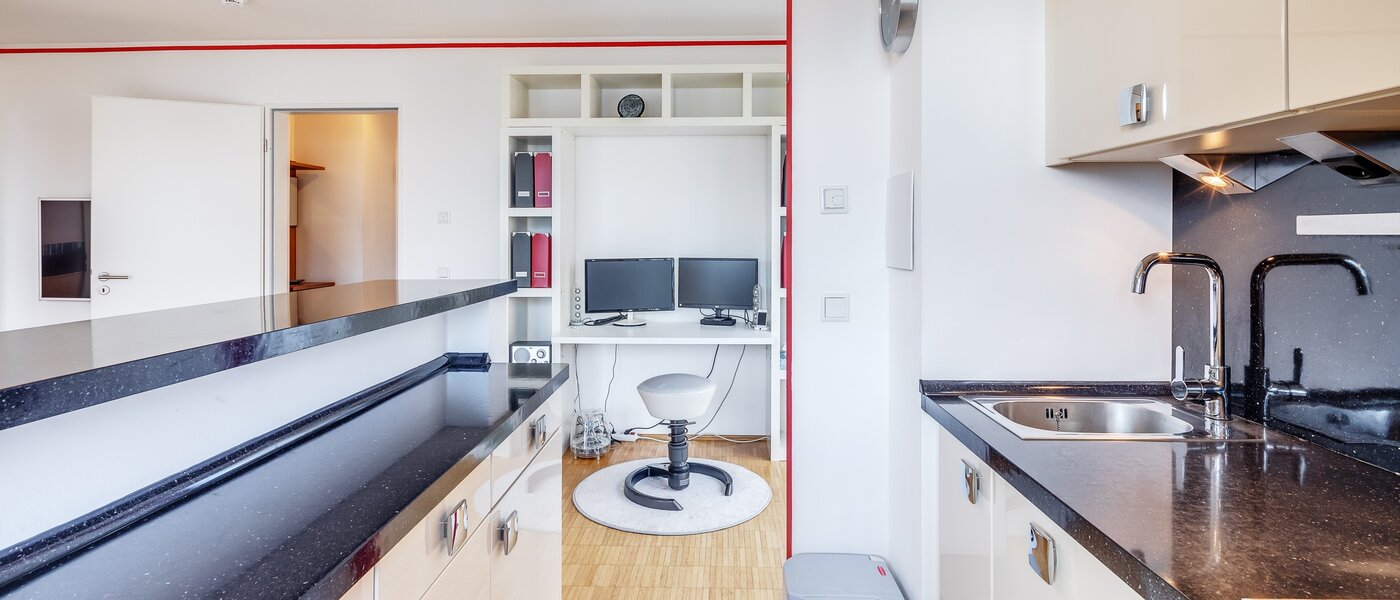 appartement avec terrasse sur le toit München Schwabing-West 04 cuisine 7226